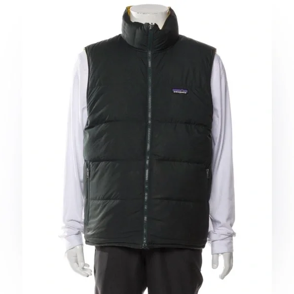 Patagonia Men's Two-Tone Puffer Vest - Picture 4 of 11